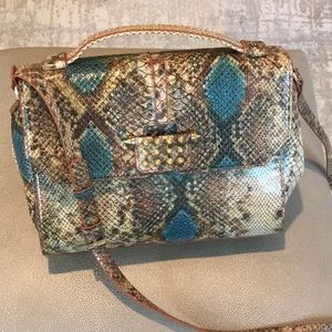 Rachel Roy Faux Snakeskin Handbag